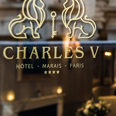 Charles V Hotel Parijs Buitenkant foto