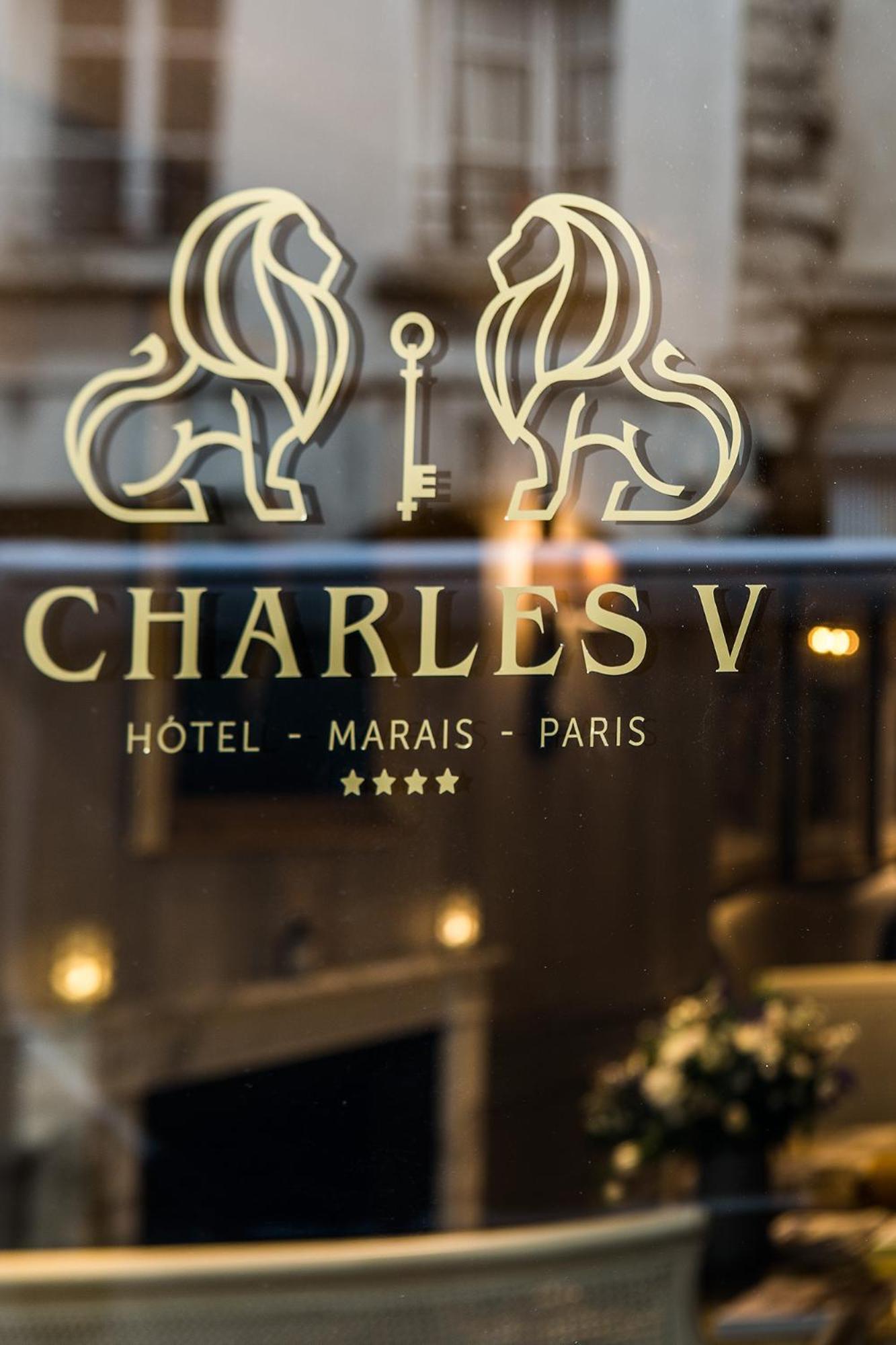 Charles V Hotel Parijs Buitenkant foto
